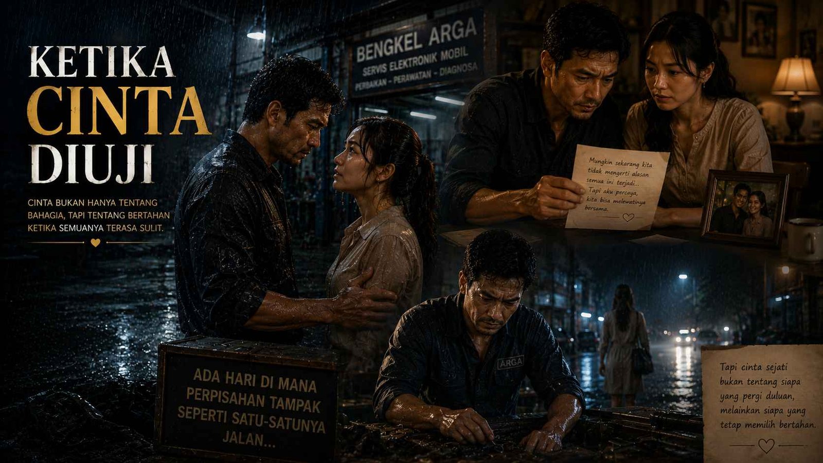 Istriku Memilih Pergi Saat Aku Bangkrut: Ketika Cinta Diuji oleh Kesulitan Hidup – Bab 1